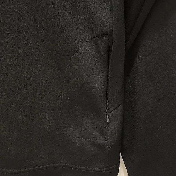 NikeFit Dry 3/4 Zip Black Pullover Size XXL - Picture 6 of 7